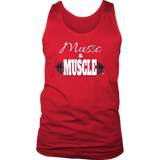 Music & Muscle Mens Tank - Audio Swag