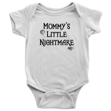 Mommy's Little Nightmare Baby Bodysuit - Audio Swag