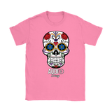 Sugar Skull Audio Swag Ladies T-shirt - Audio Swag