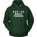 Bad@ss Music Teacher Hoodie - Audio Swag