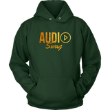 Audio Swag Gold Logo Hoodie - Audio Swag