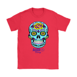 Sugar Skull Rose Ladies T-shirt