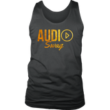 Audio Swag Gold Logo Mens Tank Top - Audio Swag