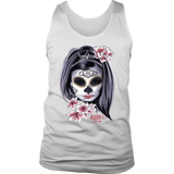 Day Of The Dead Woman Mens Tank Top - Audio Swag