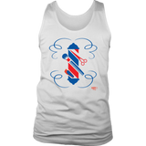 Barber Hairstylist Tools Graphic Mens Tank Top
