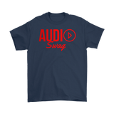 Audio Swag Red Logo Mens Tee - Audio Swag