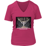 2021 New Generation-Peace Ladies V-neck T-shirt