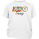 Audio Swag Autism Awareness Puzzle Logo Youth T-shirt