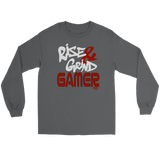 Rise & Grind Gamer Long Sleeve T-shirt