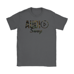 Audio Swag Camo Logo Ladies T-shirt - Audio Swag