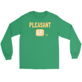 Pleasant AF Long Sleeve T-shirt - Audio Swag