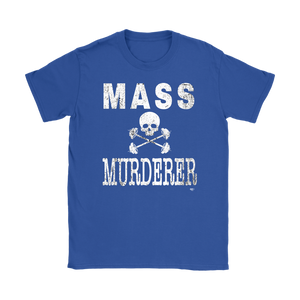 Mass Murderer Bodybuilding Fitness Ladies T-shirt - Audio Swag