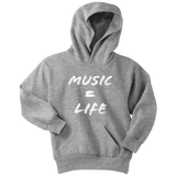 Music = Life Youth Hoodie