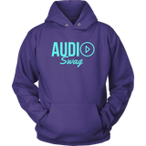 Audio Swag Aqua Logo Hoodie