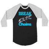 Break The Chains Raglan - Audio Swag