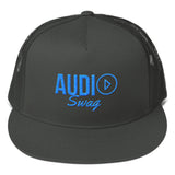 Audio Swag Blue Logo Mesh Back Snapback