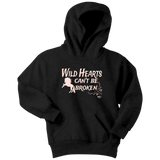 Wild Hearts Can't Be Broken Youth Hoodie - Audio Swag