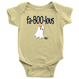 Fa-BOO-lous Ghost Baby Bodysuit