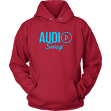Audio Swag Blue Logo Hoodie - Audio Swag