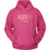 Audio Swag Peach Logo Hoodie - Audio Swag