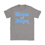 Mom Of Boys Ladies T-shirt