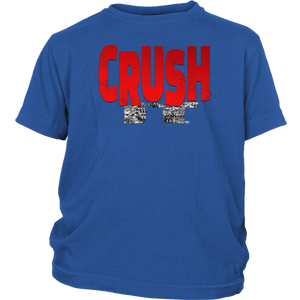 Crush It Motivational Youth T-Shirt - Audio Swag