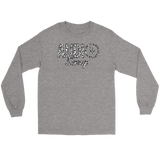 Audio Swag White Cheetah Logo Long Sleeve T-shirt - Audio Swag