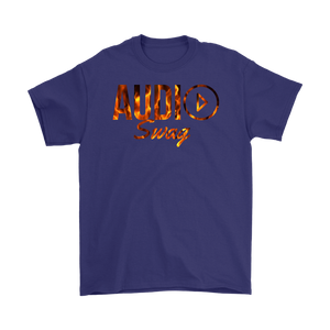 Audio Swag Fire Logo Mens T-shirt - Audio Swag