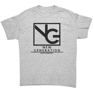 2023 New Generation Black Logo Mens T-shirt