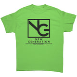 2023 New Generation Black Logo Mens T-shirt