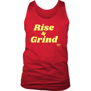 Rise and Grind Mens Tank Top - Audio Swag