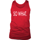 So What Statement Mens Tank - Audio Swag