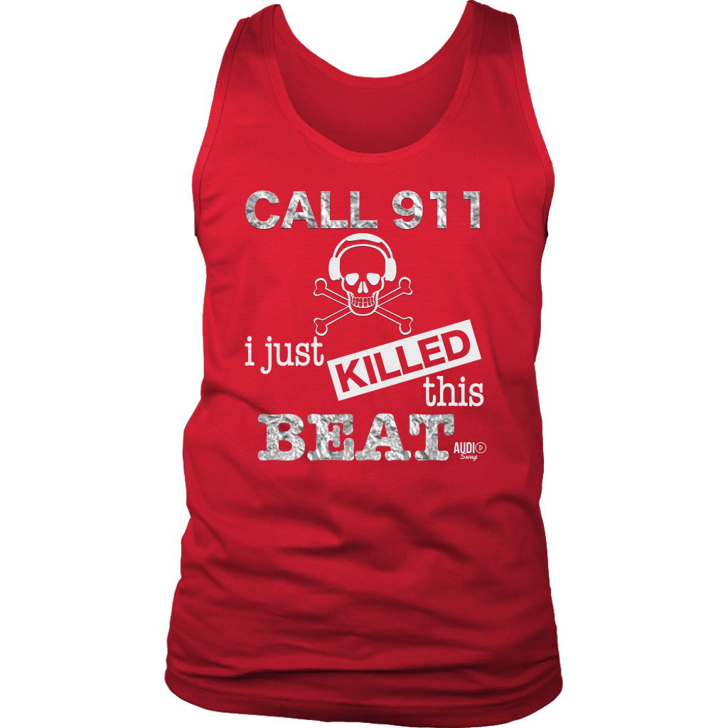 I Just Killed This Beat Mens Tank Top - Audio Swag