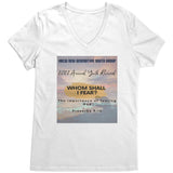 2022 New Generation-Fear Ladies V-neck T-shirt