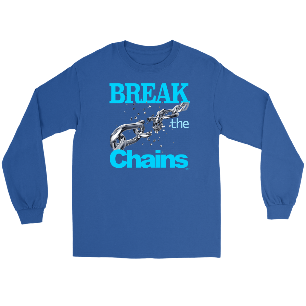 Break The Chains Long Sleeve T-shirt - Audio Swag