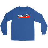 Savage Long Sleeve Tee - Audio Swag