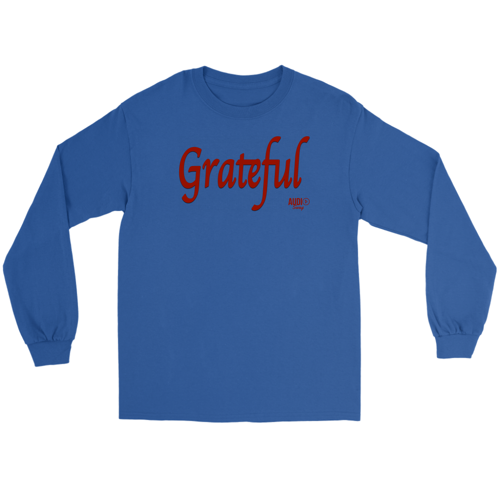 Grateful Long Sleeve T-shirt - Audio Swag