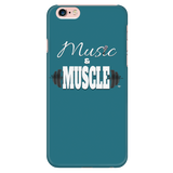 Music & Muscle iPhone Phone Case