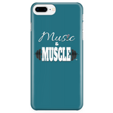 Music & Muscle iPhone Phone Case - Audio Swag
