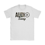 Audio Swag Camo Logo Ladies T-shirt - Audio Swag