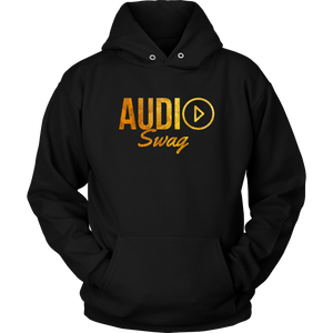 Audio Swag Gold Logo Hoodie - Audio Swag