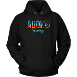 Audio Swag Autism Awareness Puzzle Logo Hoodie - Audio Swag