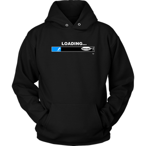 Loading Bar Funny Hoodie - Audio Swag