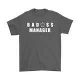 Bad@ss Manager Mens Tee - Audio Swag