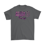 Audio Swag Pink Cheetah Logo Mens T-shirt - Audio Swag
