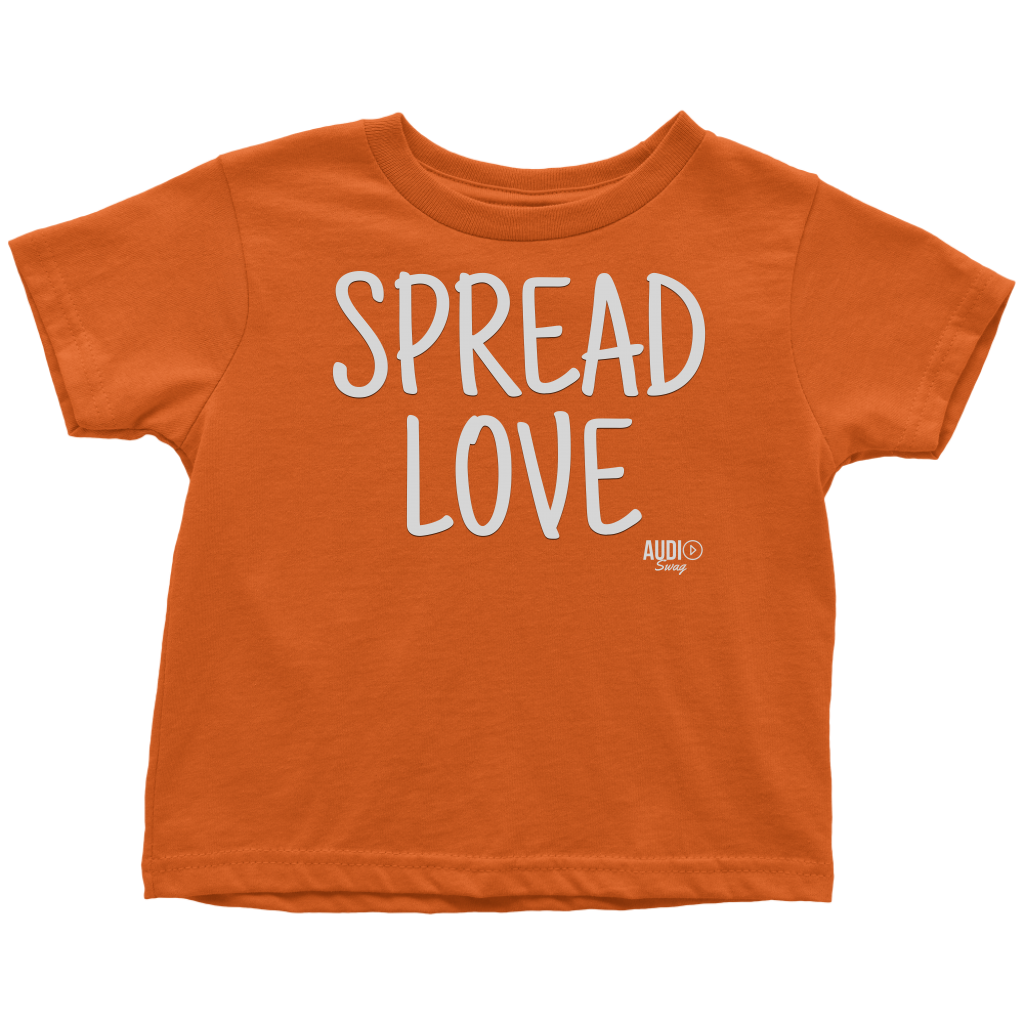 Spread Love Toddler T-shirt - Audio Swag