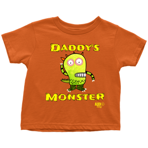 Daddy's Monster Toddler T-shirt - Audio Swag