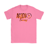 Audio Swag Fire Logo Ladies T-shirt - Audio Swag