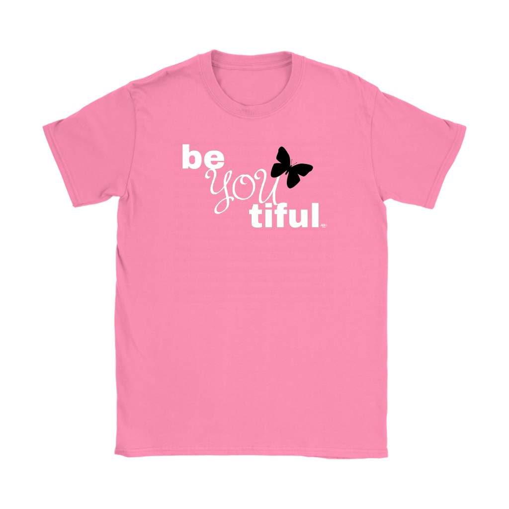Be(You)tiful Inspirational Ladies T-shirt - Audio Swag