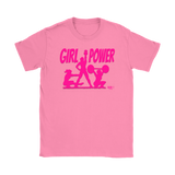Girl Power Fitness Ladies T-shirt - Audio Swag